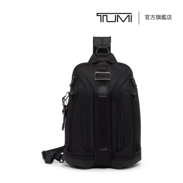 【TUMI】Alpha Bravo Knight 都會休閒騎行彈道尼龍肩背包(TUMI 官方旗艦店)