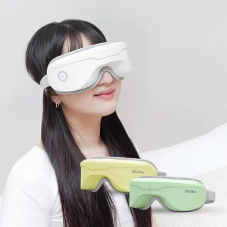 【3ZeBra 三隻斑馬】5C熱敷按摩眼罩 至尊款 2入組(無線眼部按摩器 熱敷眼罩 聖誕禮物 交換禮物)