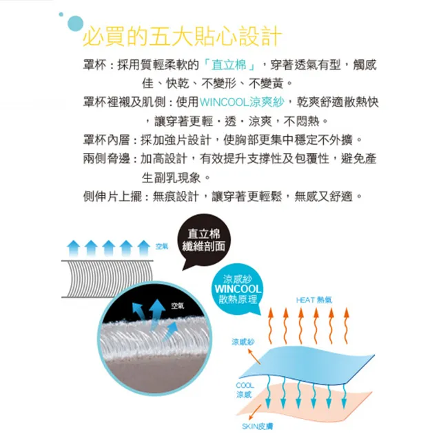 【Gennies 奇妮】哺乳內衣 波挺UP直力棉軟鋼圈內衣 歐歐咪妮(粉橘 特選)