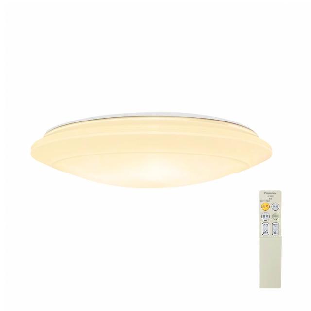 【Panasonic 國際牌】3-5坪 調光調色吸頂燈 簡約經典白(LGC31102A09 日本製 5年保固)