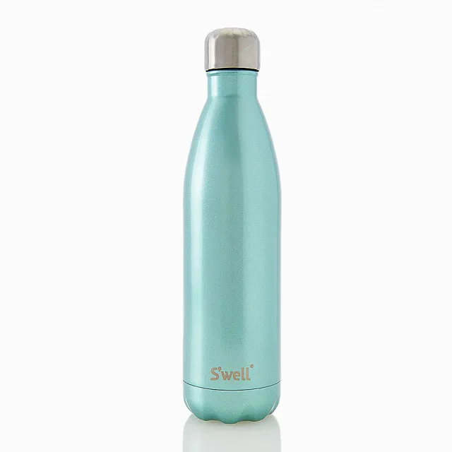 【S’well】Sweet mint-25oz-美國時尚不鏽鋼保冷.保溫瓶750ml(GLITTER COLLECTION)