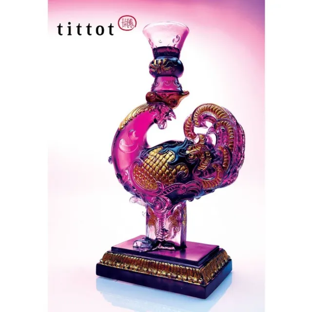 【tittot 琉園】吉尊雍容-擺飾(琉璃、禮物、玻璃、水晶、藝術品、企業、送禮、祝福、擺飾、雍容華貴)