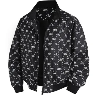 【巴黎精品】現貨 限搶!美式棒球外套飛行外套簡約上衣大碼(潮流印花棒球外套男裝2色n1lz70)