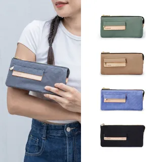 【satana】速達★Soldier 多夾層拉鍊長夾/RFID防盜長夾(多色可選)