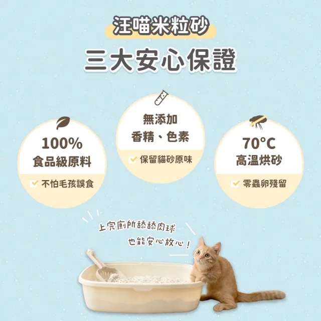 mo獨家【汪喵星球】益生菌米粒型豆腐砂10L（4KG）4入組(根除臭源/低粉塵/豆腐砂/貓砂/可沖馬桶)