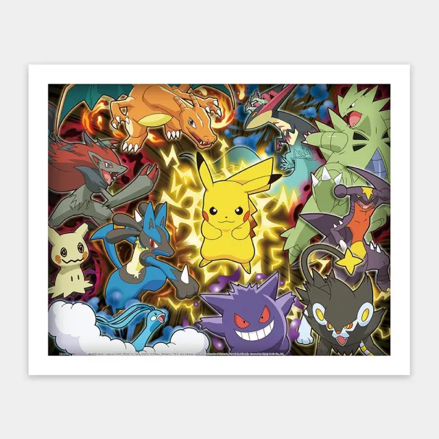 【Pintoo】拼圖500片 -  POKEMON 精靈寶可夢 - 戰鬥吧!寶可夢(交換禮物/聖誕禮物/新年禮物)