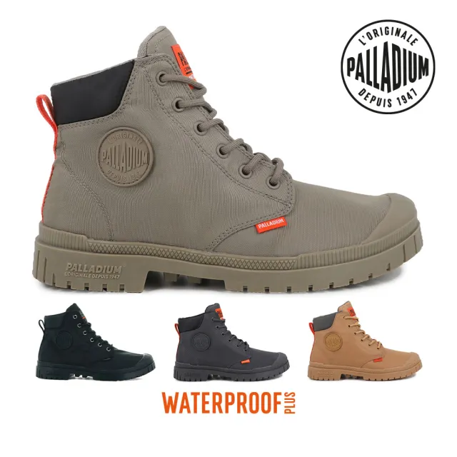 【Palladium】PAMPA SP20 CUFF WP+經典機能潮流防水靴/快穿橘標防水鞋/休閒鞋-男鞋/女鞋-七色任選