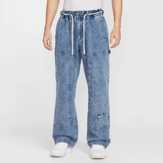 【NIKE 耐吉】長褲 男 牛仔褲 寬褲 AS M NK DENIM PANT NAOS 藍 HV3561-436