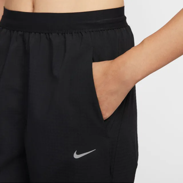 【NIKE 耐吉】長褲 女 運動褲 縮口 AS W NK TEMPO DF WARM MR PANT 黑 HV5767-010