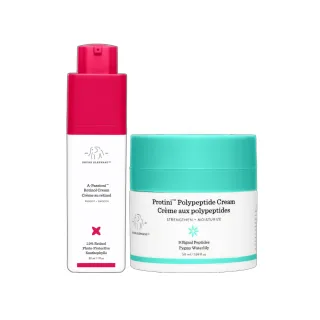 【DRUNK ELEPHANT 醉象】1%A醇抗痕緊緻雙星組(A醇精華乳30ml+多胜月太霜50ml)