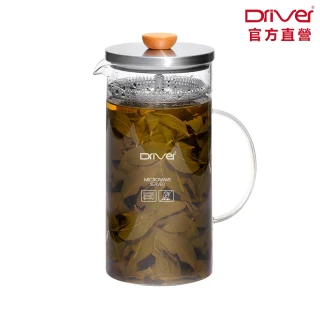 【Driver】冷熱兩用泡茶壺-1200ml(泡茶壺 沖茶壺 熱茶壺 沏茶壺 冷水壺 耐熱玻璃壺 玻璃壺 沖泡茶壺)