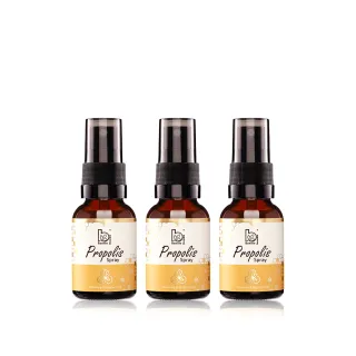 【Bonnie House 植享家】蜂膠全能防護組(蜂膠草本防護精華噴霧20ml*3)