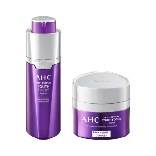 【AHC】PRO+A醛逆時煥活緊緻霜50ml/精華30ml(超能A醛/撫細紋/緊緻毛孔)