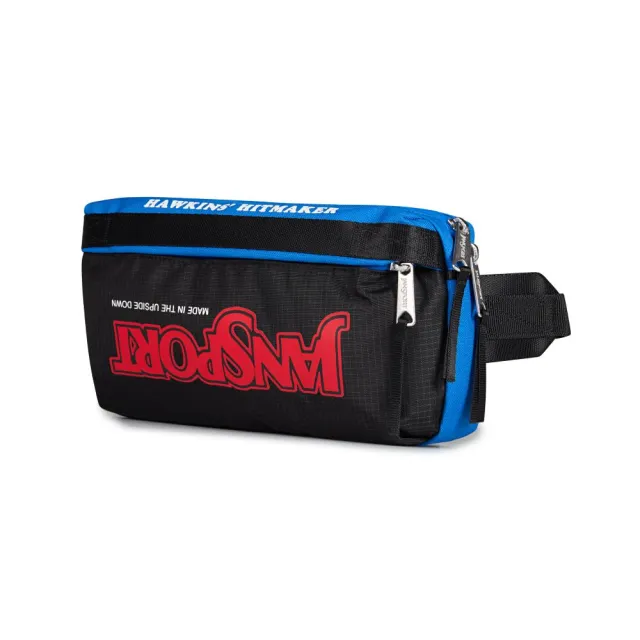 【JANSPORT】雙11 WAISTPACK SQUAWK RADIO  怪奇物語聯名 藍色(網路獨家限定)