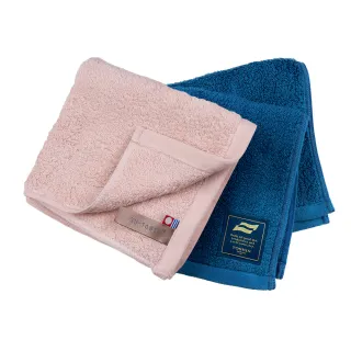 【東進毛巾】日本今治認證 萬用方巾/擦手巾二件組(蓬鬆/柔軟/抗菌/快乾/吸水/親膚)