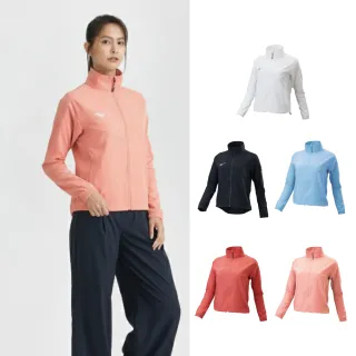 【MIZUNO 美津濃】網路獨家款 舒適彈性 抗UV 女款 平織外套 32TCA311XXL（任選一件）(外套)