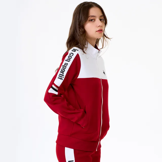 【LE COQ SPORTIF 公雞】吸濕排汗立領外套 男女款 5色 LWW61061_LWW62061