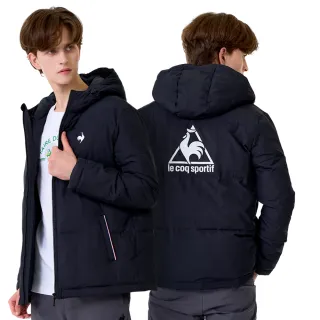 【LE COQ SPORTIF 公雞】防潑水羽絨棉外套 男女款 3色 LWW61091_LWW62091
