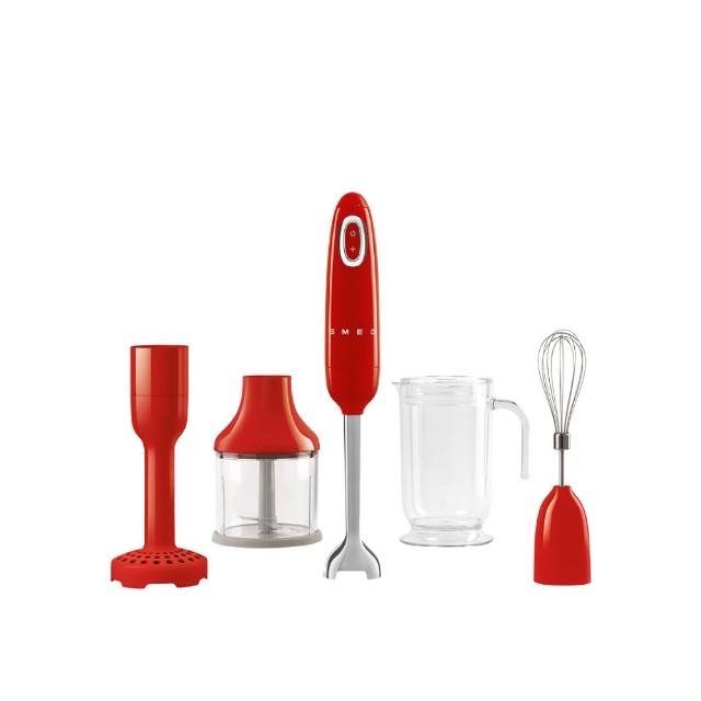 【SMEG】義大利22段速手持料理棒-魅惑紅(HBF02RDUS)