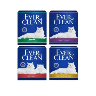 【EverClean 藍鑽】強效除臭貓砂 8.5kg 升級99%極低塵(礦砂 低粉塵 除臭 抑味 凝結)