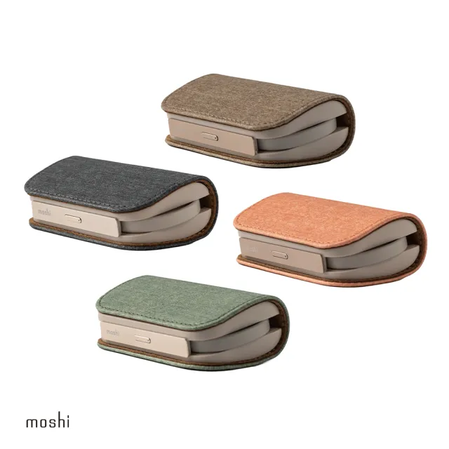 【moshi】IonGo 5K Duo-C PD充電帶線行動電源(雙 USB-C 充電線)