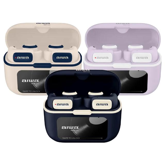 【AIWA 愛華】AT-H03 EDGE 耳夾式真無線藍牙耳機