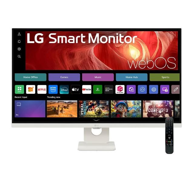 【LG 樂金】32U731SA-W 32型 IPS 4K 16:9 60Hz 高畫質智慧螢幕(5ms/搭載webOS/IoT操控)