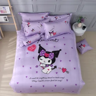 【Jia’s Living 家適居家】美樂蒂&酷洛米-單人床包兩用被組-100%精梳棉-多款(三麗鷗)