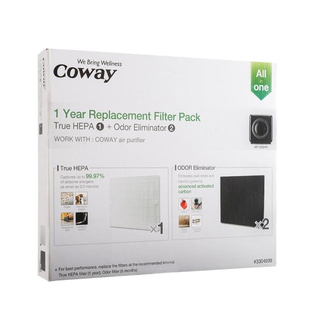 【Coway】二年份濾網-適用AP-1512HHW/AP-1512HH