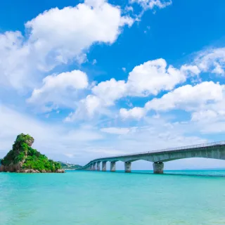 【喜鴻假期】【超值沖繩５日】古宇利島、海博館海豚秀、永旺來客夢、瀨長島、糸滿魚市場