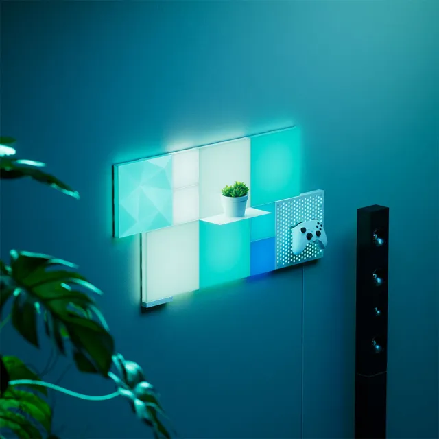 【nanoleaf】配件-小方塊燈4入組(RGB LED 觸控 音樂 氣氛燈 LED燈 像素燈)