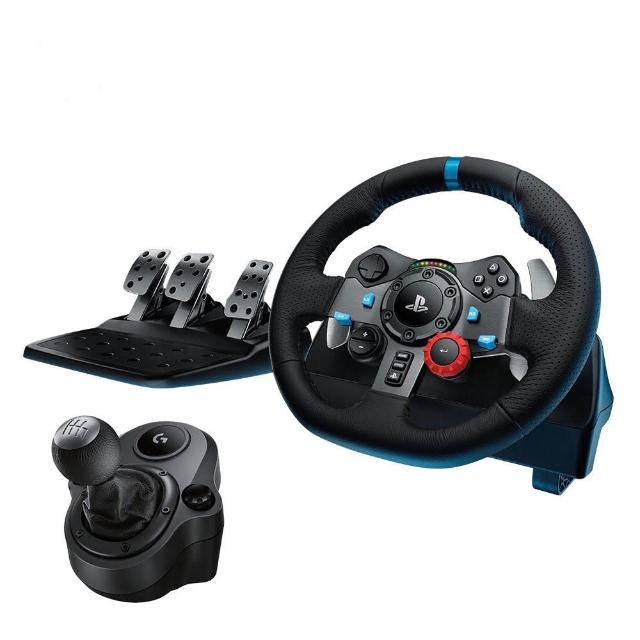【THRUSTMASTER 圖馬斯特】T300RS方向盤 GT特仕版 金屬三踏板組(電競/賽車/方向盤/PS、GT授權)