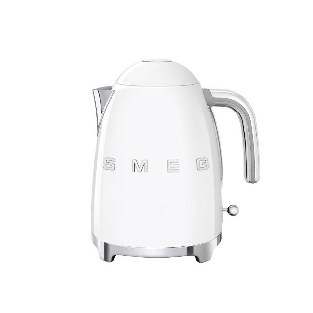 【SMEG】義大利復古美學電熱水壺-珍珠白(KLF03WHUS)