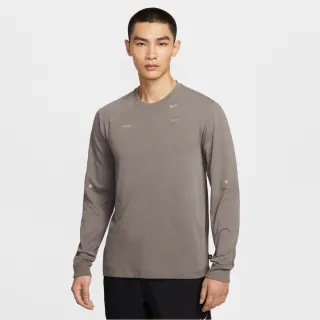 【NIKE 耐吉】長袖上衣 男 AS M NK DF PRIMARY LS TOP GCEL 運動 休閒 灰棕色(IM9683289)