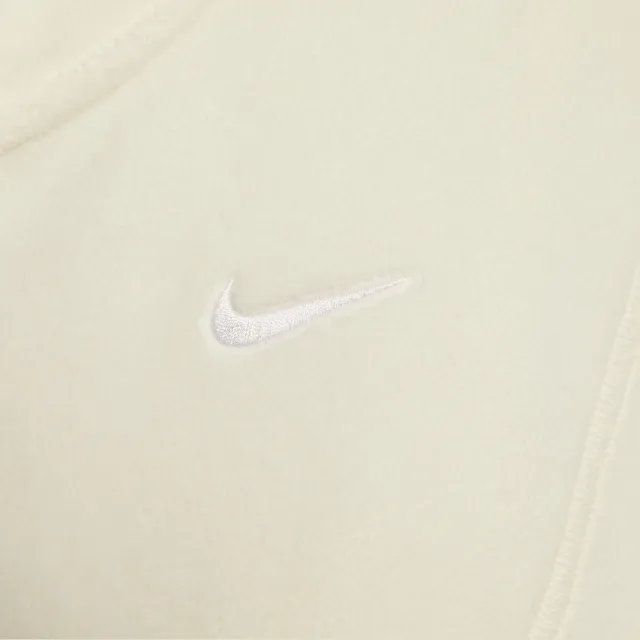 【NIKE 耐吉】長袖上衣 女 AS W NK ONE TF HZ TOP POLAR GC 運動 休閒 米色(IO0254047)