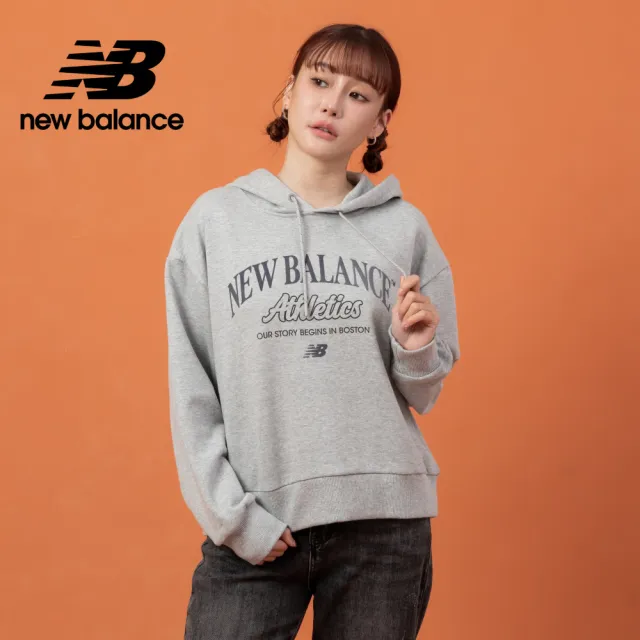 【NEW BALANCE】NB SDS 帽T_AWT53308GHM_女性_灰色(亞版 版型正常)