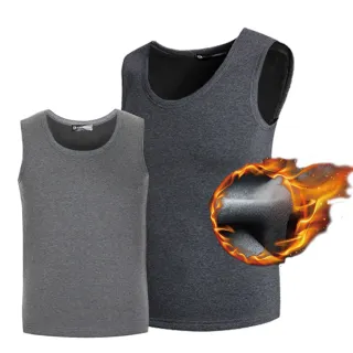 【良池】男女加絨加厚保暖背心(發熱內搭刷毛上衣)