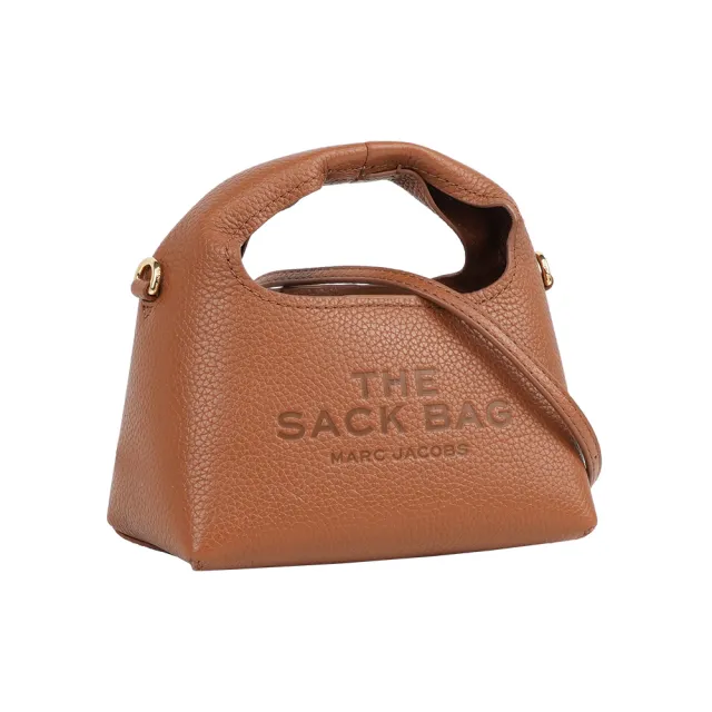 【MARC JACOBS】The Sack Bag 牛皮二用包(堅果棕)