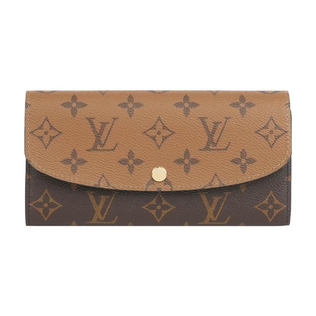 【Louis Vuitton 路易威登】Monogram EMILIE長夾(M82157)