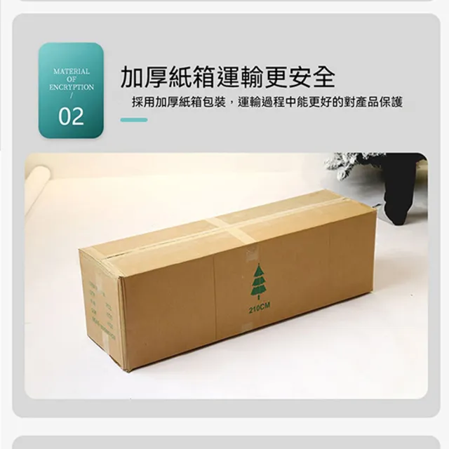 【JinJiu津久】PVC聖誕樹 1.5米含燈飾 折疊聖誕樹 聖誕節落地擺件(聖誕裝飾品 可伸縮聖誕樹)