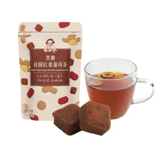 【蜜思朵】日常輕保養x4袋 黑糖茶磚任選(17gx18入/袋；黑糖桂圓紅棗薑母/薑母/桂圓紅棗/玫瑰四物/蜂蜜菊花)