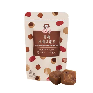 【蜜思朵】黑糖桂圓紅棗茶/黑糖磚x1袋(17gx18入/袋)