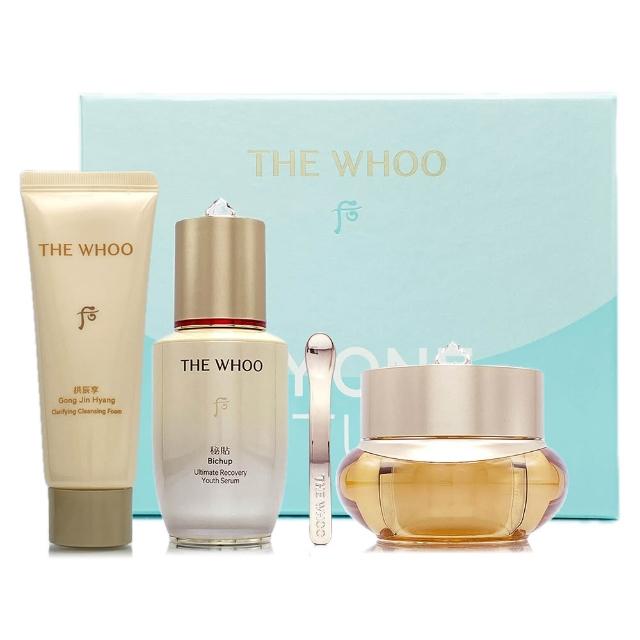 whoo後 重生秘帖 是專櫃級保養產品,專為油性和乾性肌膚設計,具備強效保濕與亮白功效,適合日常使用,提升肌膚健康與光采。包裝為單入組,方便攜帶與使用。 whoo后 重生秘帖