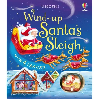Wind-Up Santa”s Sleigh （玩具書）（附雪橇車）