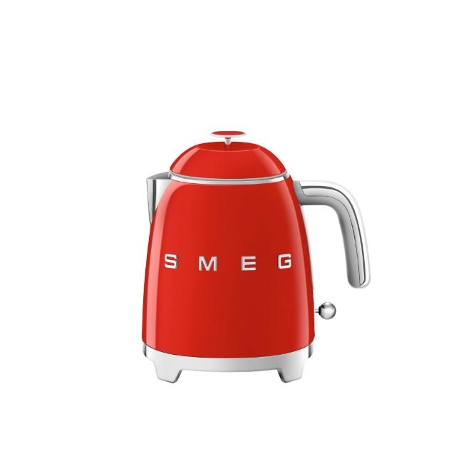 【SMEG】義大利迷你復古電熱水壺-魅惑紅(KLF05RDUS)