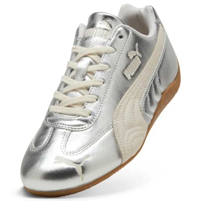 【PUMA官方旗艦】Speedcat Silver Wns 休閒運動鞋 女性 40688102(女鞋 休閒鞋 賽車鞋 薄底鞋 米白色)