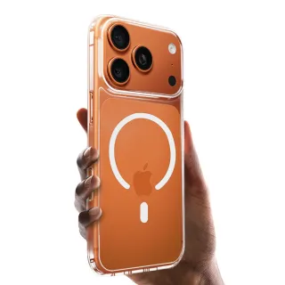 【ZA 喆安】無套手感磁吸充電TPU透明防摔手機保護殼套i17/15/14/13/12 Air/Plus/Pro/Pro Max(適用iPhone)