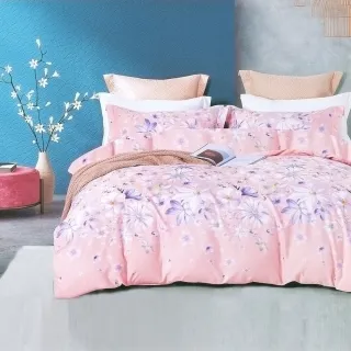 【MIT iLook】台灣製絲柔棉床包枕套組(單人/雙人/加大-尺寸均一價)