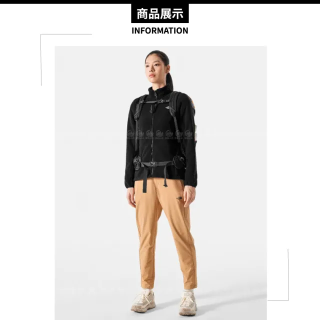【The North Face】女 可套式刷毛保暖外套 AP《黑》83OL/休閒外套/中層衣/夾克/刷毛外套