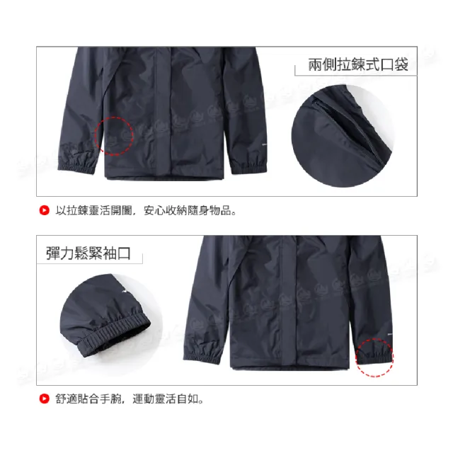 【The North Face】女 DV防水兩件式刷毛外套 AP《黑/輕桃花心木》7QW6/防水透氣寬鬆連帽三合一外套